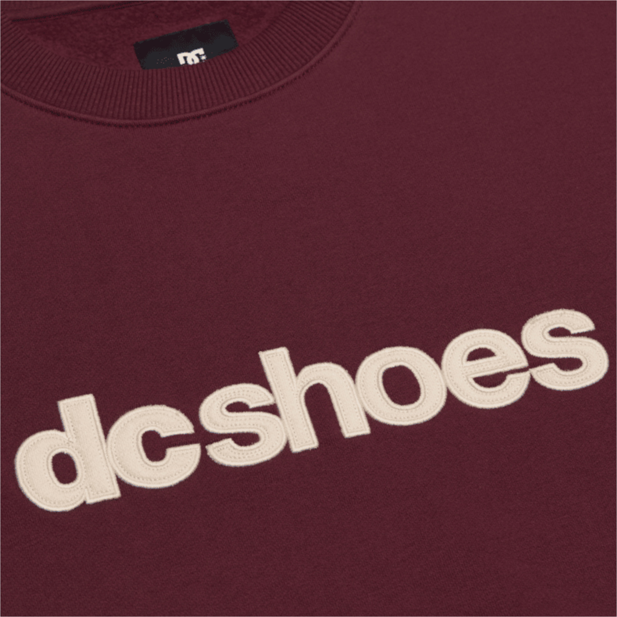 2026 DC Shoes Mens DC Spot Crew Sweatshirt EDYFT03581 - Fig